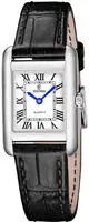 Festina F20773/1 Damenuhr Quarz Rechteckig Lederband Schwarz