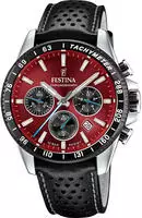 Festina F20561/7 Herren-Chronograph Schwarz/Rot