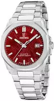 Festina Quarzuhr "Classic Steel" Armbanduhr, Herrenuhr, Swiss Made,...