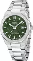 Festina Quarzuhr "Classic Steel" Armbanduhr, Herrenuhr, Swiss Made,...