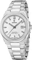 Festina Quarzuhr "Classic Steel" Armbanduhr, Herrenuhr, Swiss Made,...
