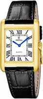 Festina F20772/1 Herrenuhr Quarz Rechteckig Schwarz/Goldfarben