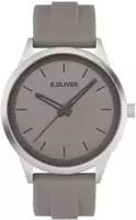 s.Oliver Quarzuhr "Sport Silicone" Armbanduhr, Herrenuhr, Silikonarmband, analog