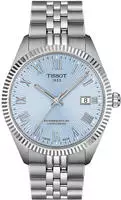 Tissot T1564081135300 Herrenuhr Powermatic 80 COSC Ballade 39 mm Hellblau