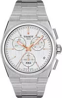 Tissot T1374171103100 Quarzuhr f&uuml;r Herren PRX 41 mm Chronograph Bicolor
