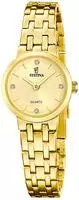 Festina Quarzuhr "Mademoiselle" Armbanduhr, Damenuhr, Edelstahlarmband, analog