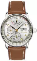 Zeppelin 9690-1 Herrenuhr M&eacute;diterran&eacute;e Automatik Gangreserve Braun