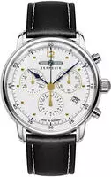 Zeppelin 9586-1 Herren-Armbanduhr Barcelona Chronograph mit Lederband