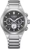 Citizen CA4690-51E Eco-Drive Herrenuhr Solar Chronograph Titan Schwarz