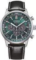 Citizen CA4720-01X, Citizen CA4720-01X Herrenchronograph Gr&uuml;n male, Geh&auml;use aus