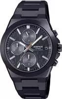 CASIO EDIFICE Solaruhr Armbanduhr, Herrenuhr, Edelstahlarmband, analog, Tag,