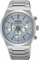 Seiko SSB459P1 Herrenuhr Chronograph Edelstahl/Hellblau
