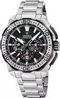 Festina F20724/7 Herren-Chronograph Stahl/Schwarz