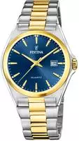 Festina F20554/4, Festina Armbanduhr Herren F20554/4 Stahlband Klassisch