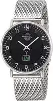 Master Time MTLS-10738-22M Damen-Funkuhr mit Milanaiseband