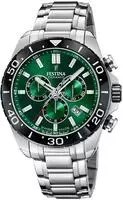 Festina F20042/3, Festina CHRONO F20042/3 Herrenchronograph Gr&uuml;n male,...