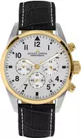 Jacques Lemans 42-2E Herrenuhr Chronograph Sport Schwarz/Zweifarbig