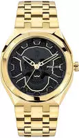 Police PEWJG2110703 Herrenuhr Kediri Goldfarben