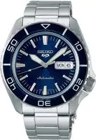 Seiko SRPK97K1 5 Sports Herren-Armbanduhr Automatik Blau