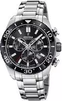 Festina F20042/4, Festina CHRONO F20042/4 Herrenchronograph Schwarz male, Geh&auml;use