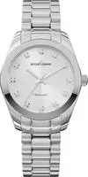 Jacques Lemans Quarzuhr "Derby Diamond" Armbanduhr, Damenuhr, Edelstahlarmband,...