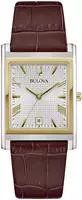 Bulova 98B430, Bulova Classic 98B430 Herrenarmbanduhr Silber male, Geh&auml;use aus