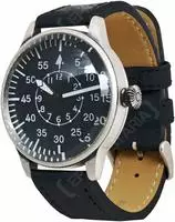 Mil-tec 15772000P, Mil-tec Retro Mechanische Pilotenarmbanduhr (Analoguhr, 43...