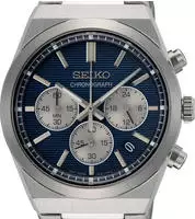 Seiko Chronograph Quarzuhr, Armbanduhr, Herrenuhr, Damenuhr, Stoppfunktion, Datum