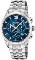 Festina F20040/2, Festina CHRONO F20040/2 Herrenchronograph Blau male, Geh&auml;use...