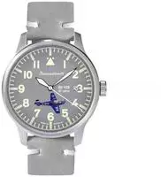Messerschmitt ME-42BF108L Herren-Fliegeruhr Quarz Grau