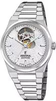 Festina F20054/1, Festina AUTOMATICO F20054/1 Damen Automatikuhr Silber female,