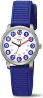Boccia 3373-05 Kinder-Armbanduhr Titan Blau/Wei&szlig;