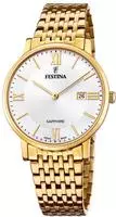 Festina F20020/1, Festina Swiss Made F20020/1 Herrenarmbanduhr Silber male, Geh&auml;use