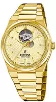 Festina F20062/2, Festina AUTOMATICO F20062/2 Herren Automatikuhr Gold male, Geh&auml;use