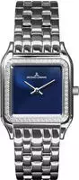 Jacques Lemans Quarzuhr "Antwerpen" Armbanduhr, Damenuhr, Edelstahlarmband, analog