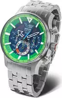 Vostok Europe VR42-595A733-B Herren-Solaruhr Expedition North Pole Polar Spruce