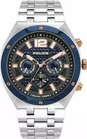 Police Kediri PL.15995JSTBL/61M Herrenuhr Dualtimer - Silber