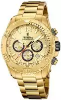 Festina F20684/1, Festina TIMELESS CHRONOGRAPH F20684/1 Herrenchronograph Beige male,