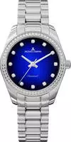 Jacques Lemans Quarzuhr "Derby Diamond" Armbanduhr, Damenuhr, Edelstahlarmband,...
