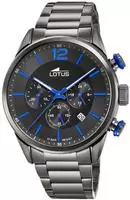 Lotus 18686/3, Lotus Chronograph Chronograph 18686/3 Herrenchronograph Grau male,