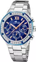 Lotus 18872/2 Damenuhr Chronograph Excellent Blau