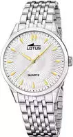 Lotus Quarzuhr "Classic Steel" Armbanduhr, Damenuhr, Herrenuhr, Edelstahlarmband,