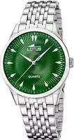 Lotus Quarzuhr "Classic Steel" Armbanduhr, Damenuhr, Herrenuhr, Edelstahlarmband,