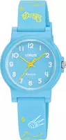 LORUS Kinder Analog Quarz Uhr mit Silikon Armband,Blaues Marineblau