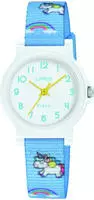 LORUS Kinder Analog Quarz Uhr mit Silikon Armband,Blaues Marineblau