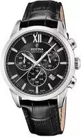 Festina F20041/4, Festina CHRONO F20041/4 Herrenchronograph Schwarz male, Geh&auml;use