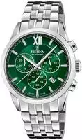 Festina F20040/3, Festina CHRONO F20040/3 Herrenchronograph Gr&uuml;n male, Geh&auml;use aus