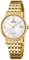 Festina F20021/2, Festina Swiss Made F20021/2 Damenarmbanduhr Gold female, Geh&auml;use