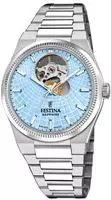 Festina F20054/4, Festina AUTOMATICO F20054/4 Damen Automatikuhr Hellblau female,