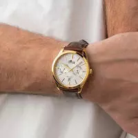 Lotus Multifunktionsuhr "Multifuncion" Quarzuhr, Armbanduhr, Herrenuhr, Lederarmband,